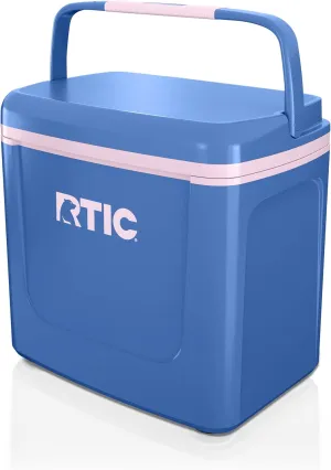 RTIC 8 QT Road Trip Personal Cooler, Small, Compact, Insulated, Portable Ice Chest Box for Food, Drink, Beverage, Beach, Camping, Picnic, Fishing, Boat, 12-Can Capacity