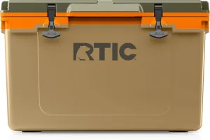 RTIC Ultra-Light 52 Quart Hard Cooler Insulated Portable Ice Chest Box for Beach, Drink, Beverage, Camping, Picnic, Fishing, Boat, Barbecue, 30% Lighter Than Rotomolded Coolers