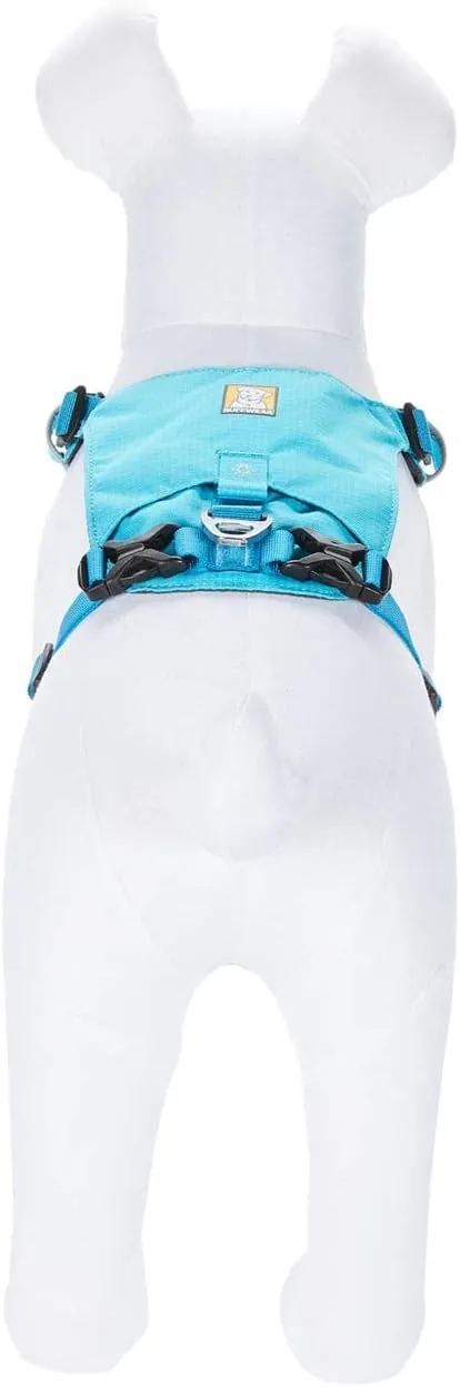 Ruffwear, Hi & Light, Everyday Lightweight Dog Harness, Trail Running, Walking, Hiking, All-Day Wear, Blue Atoll, Large/X-Large