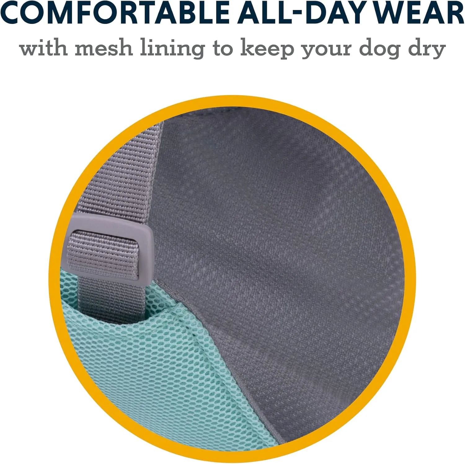 Ruffwear, Swamp Cooler Dog Harness, Lightweight with Evaporative Cooling for Hot Weather, Sage Green, Small