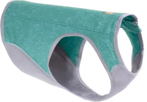 Ruffwear, Swamp Cooler Zip Dog Vest, Evaporative Cooling for Hot Weather, Aurora Teal, Medium