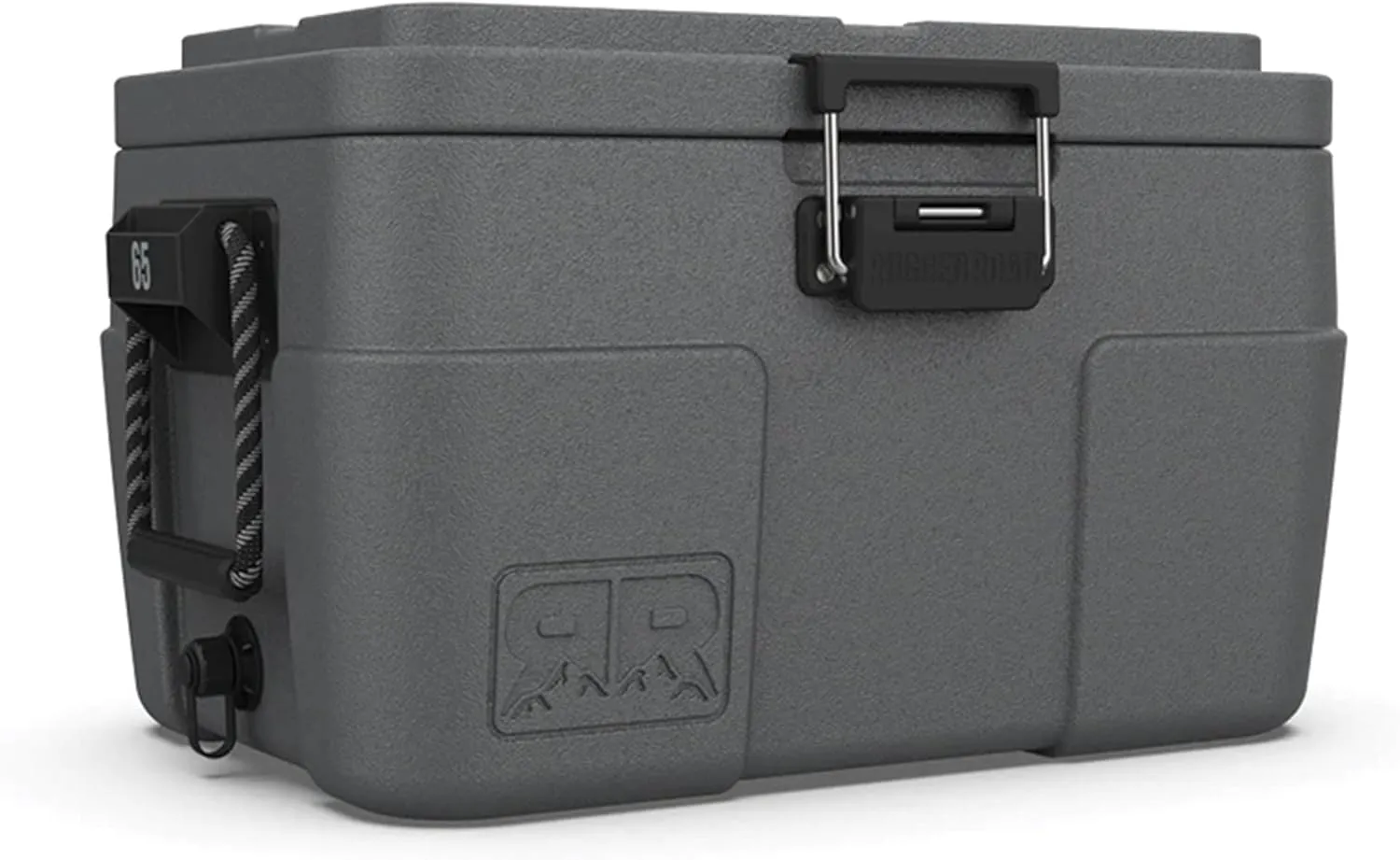 Rugged Road 65 Light Weight Cooler with Rigorite Coating (Gray)