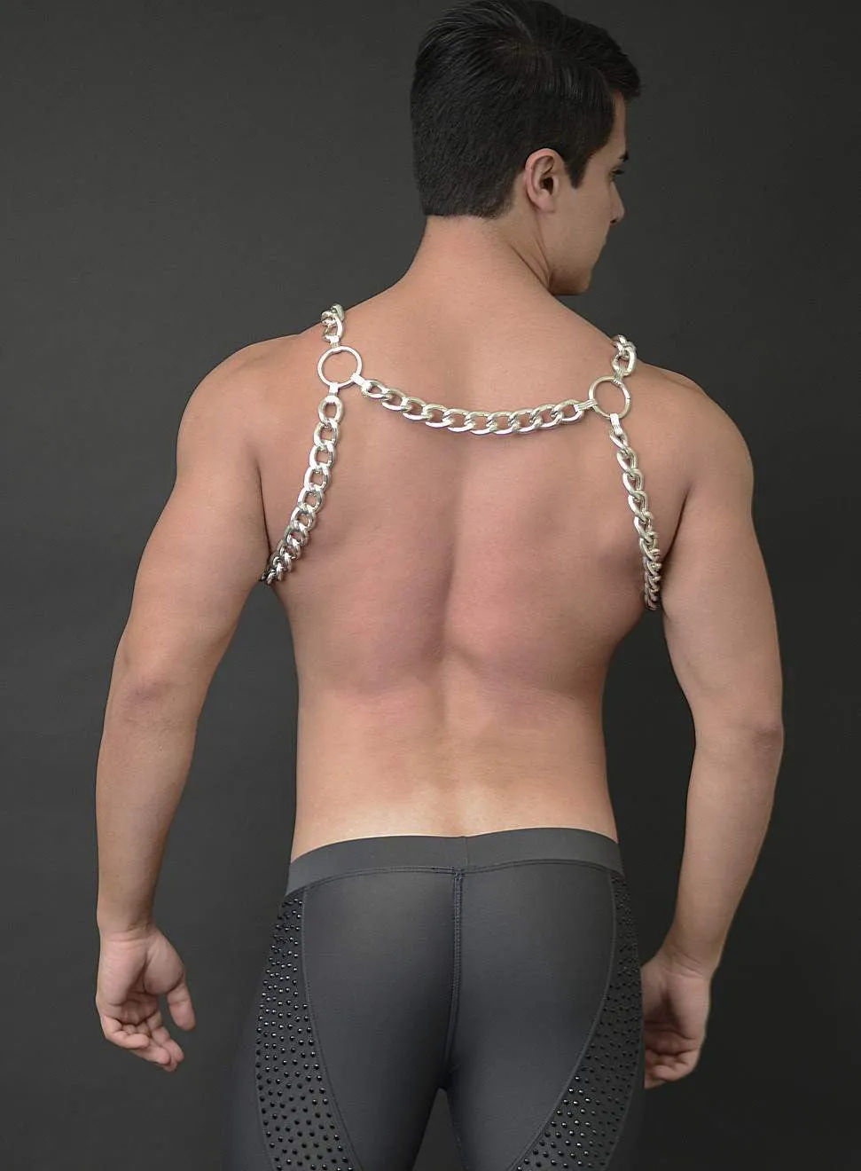 RYDER OVERSIZED CHAIN BULLDOG HARNESS