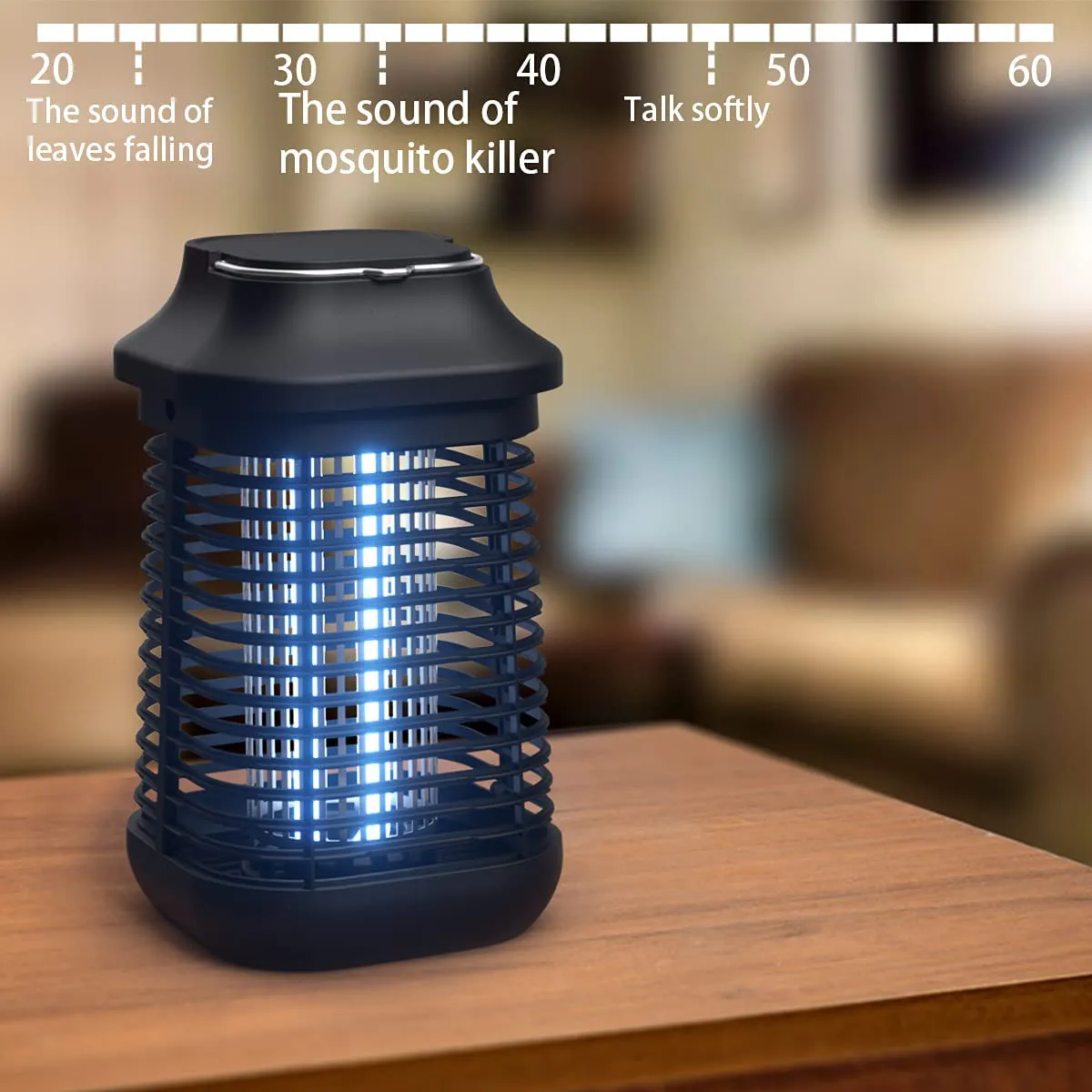Rynx | Bug Zapper Outdoor/Indoor, 4200V High Performance Waterproof Electronic Mosquito Killer, 15W UVA Mosquito Lamp Bulb, Fly Traps Patio Insect Killer, Catcher Killer for Home, Kitchen, Backyard, Camping