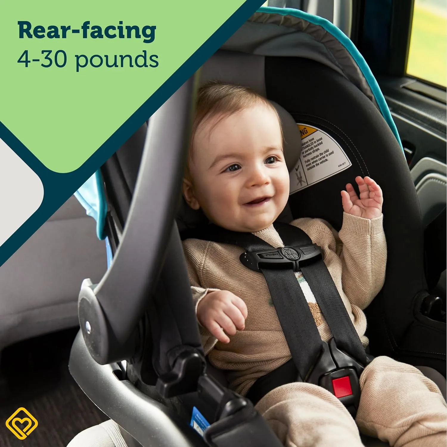 Safety 1st OnBoard FLX Infant Car Seat, Lake Blue 2