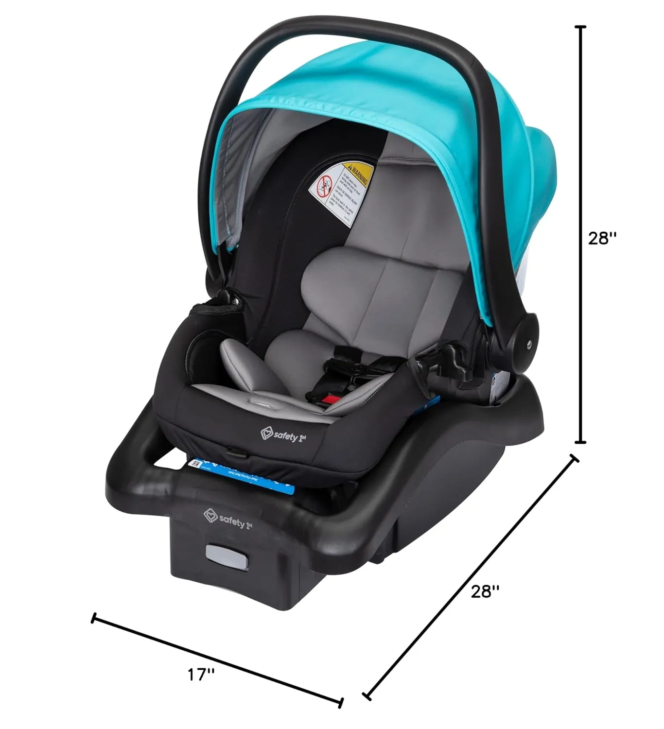 Safety 1st OnBoard FLX Infant Car Seat, Lake Blue 2