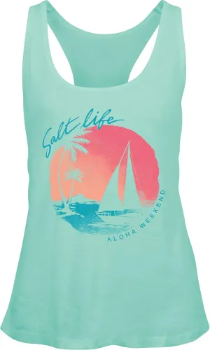 Salt Life Women's Sailboat Island Racerback Tank