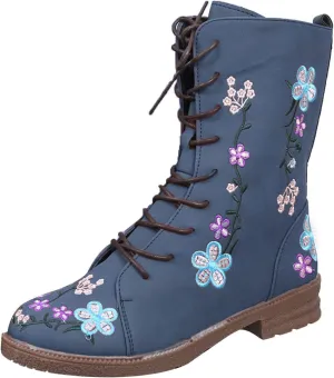 SBGMoSJ Cowboy Boots Women Size 9 with Sunflowers Western Booties Women Ankle Boots Wide Knee Boots for Women Wide Calf with Heel Womens Black Cowgirl Boots Wide Calf Womens Suede Boots Mid Calf Wide