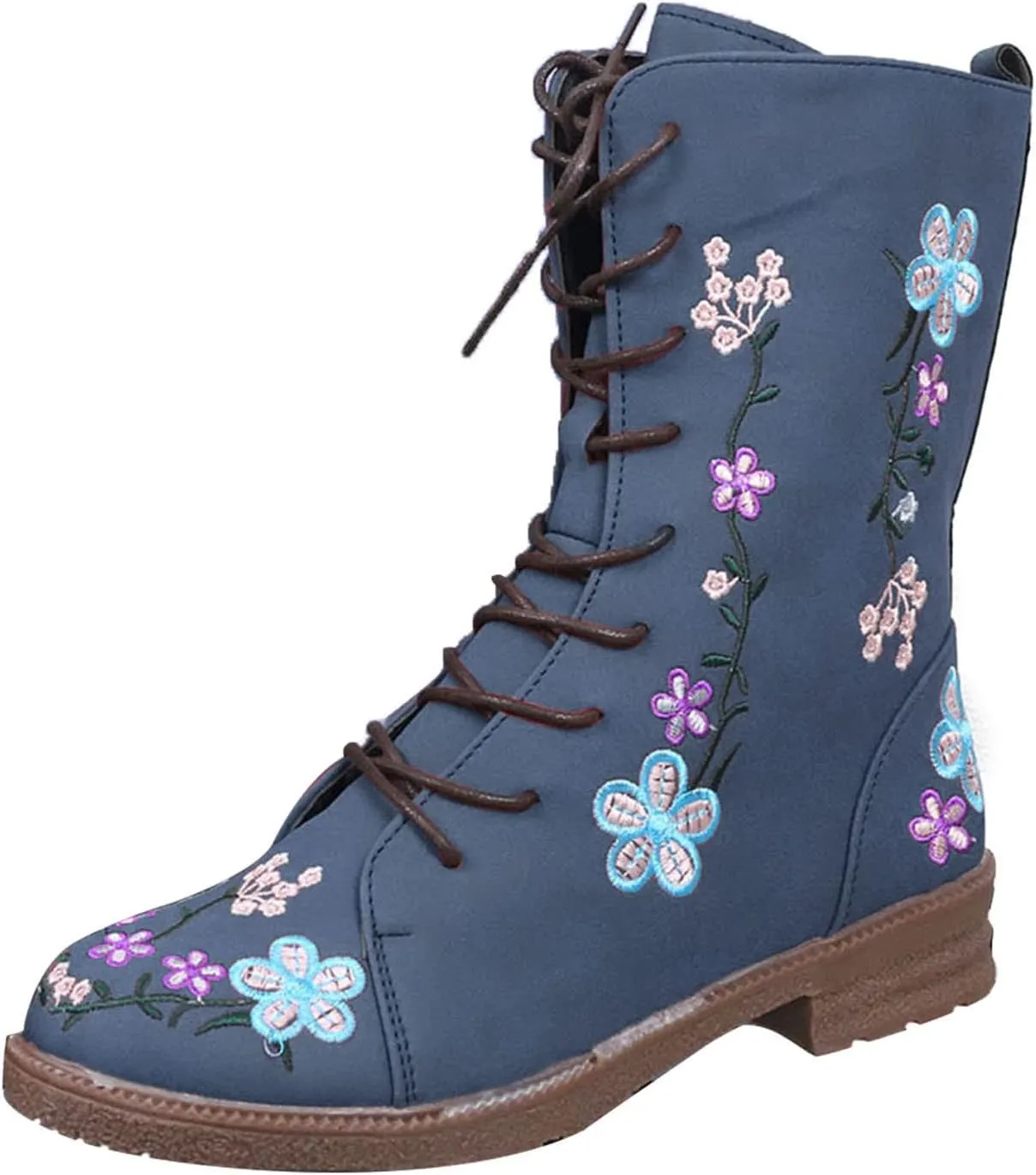 SBGMoSJ Cowboy Boots Women Size 9 with Sunflowers Western Booties Women Ankle Boots Wide Knee Boots for Women Wide Calf with Heel Womens Black Cowgirl Boots Wide Calf Womens Suede Boots Mid Calf Wide