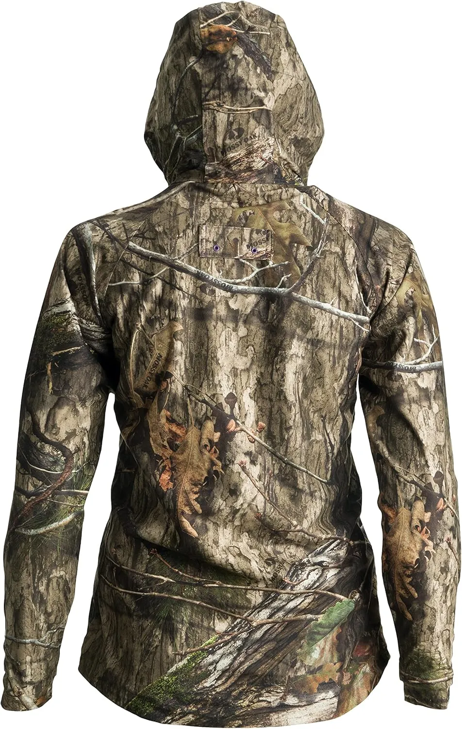 SCENTBLOCKER Blocker Outdoors Sola Drencher Women's Lightweight Breathable Waterproof Hooded Camo Hunting Jacket