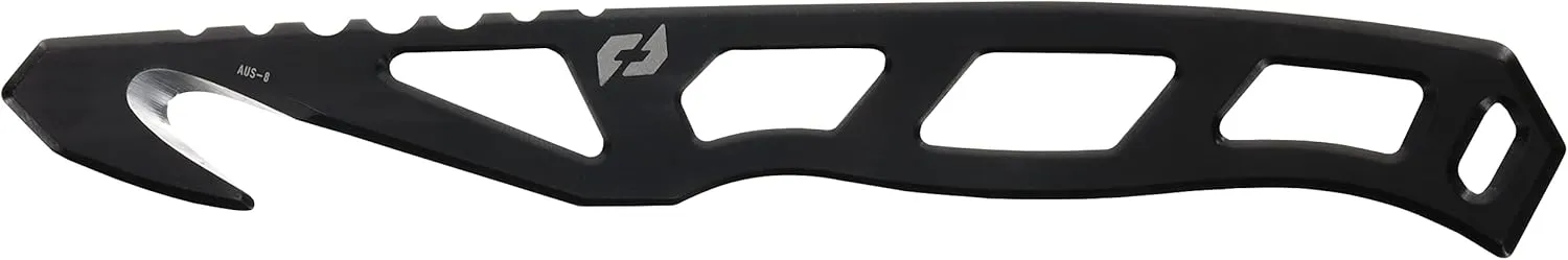 Schrade Delta Class Extraction Rescue Hook 6.5in Full Tang Design Made of AUS-8 Steel for Hunting