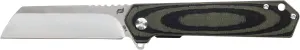 Schrade Lateral Folder with AUS-10 Steel Blade, Frame Lock Design, and G-10 Handles for Everday Carry, EDC