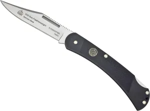 SGB Puma Bear Featherweight Black G10 Folding Pocket Knife