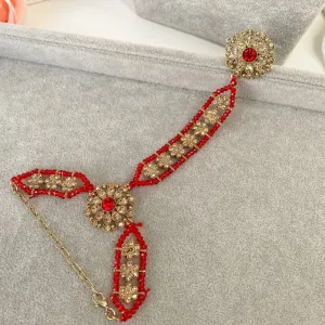 Shahmin Hand Harness -  Red