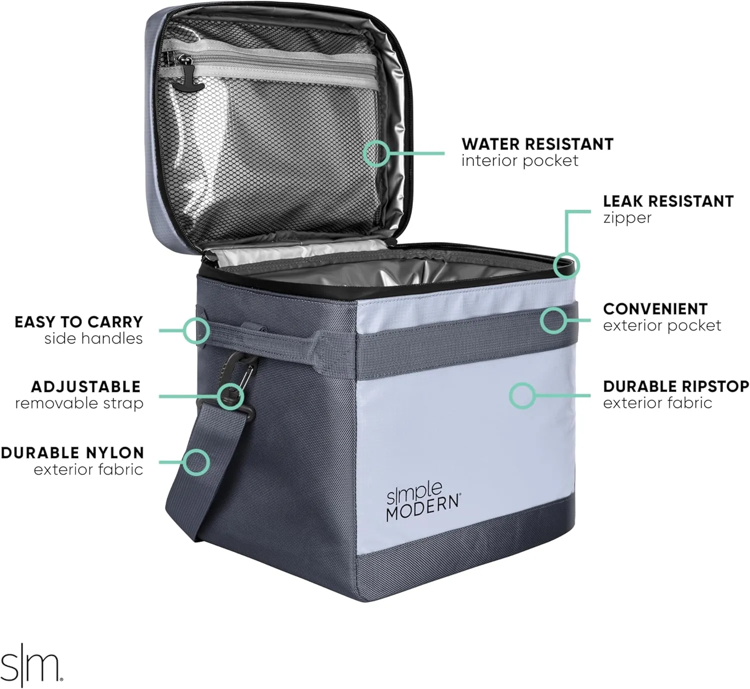 Simple Modern Day Cooler Polyester ice chest