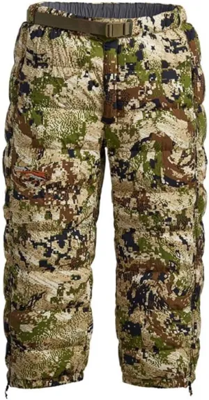 SITKA Gear Men's Kelvin Lite Down 3/4 Camo Insulated Warm Packable Hunting Pants