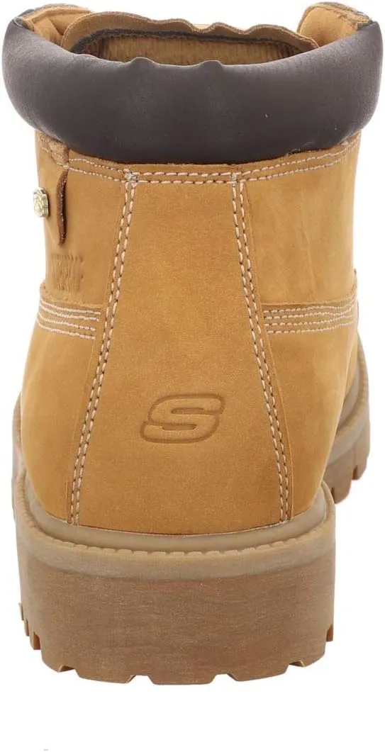Skechers Men's Sargeants-Verdict Waterproof Boot Fashion
