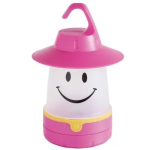Smile LED Lantern Raspberry