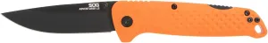 SOG Adventurer LB 3" Lightweight Portable Outdoor Folding Knife | CRYO 5CR15MOV Steel | GRN Handle | Lock-Back Mechanism
