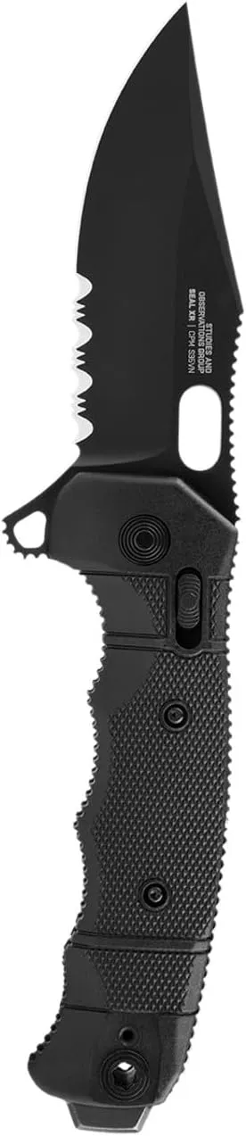 SOG High-Performance Duty S35VN Steel Ambidextrous Carry EDC 3.9" Sharp Blade Seal XR