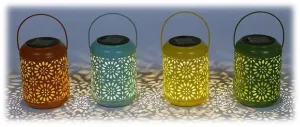 Solar Glow Flower Lantern