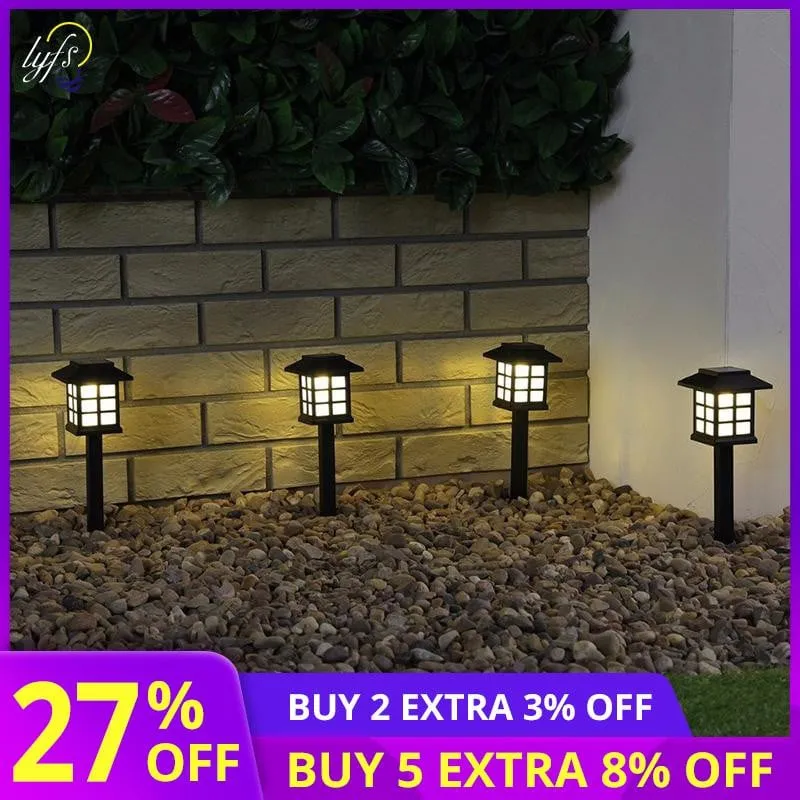 Solar Lantern Lawn Lamps