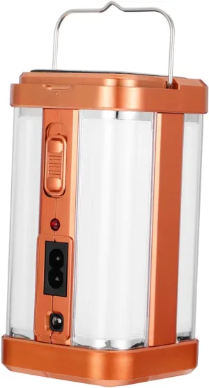 Solar-Powered Camping Light Hand-held Reliable Camping Lamp High Brightness Lantern
