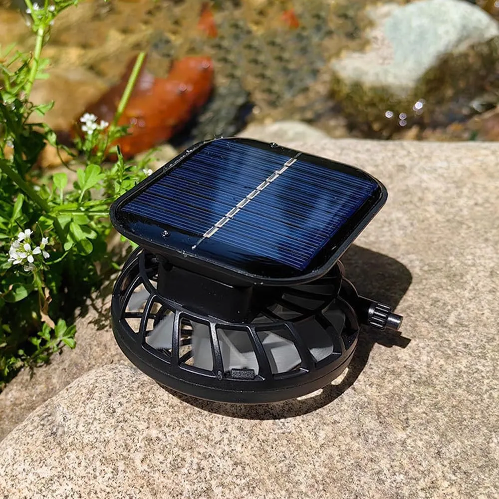 Solar Powered Fan Hat for Men, Wide Brim Outdoor Hat with Fan, Waterproof, UPF 50 , for Fishing, Gardening & More