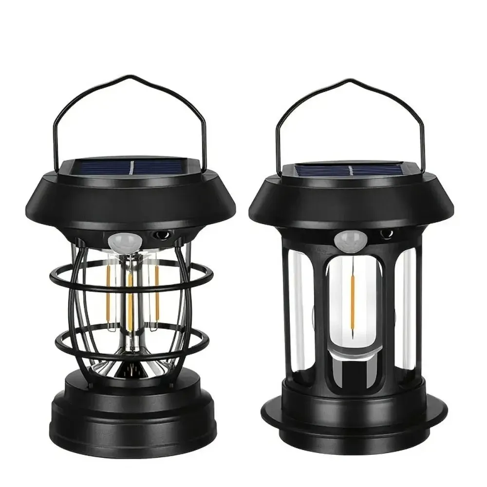 Solar Rechargeable Portable Camping Lantern Light