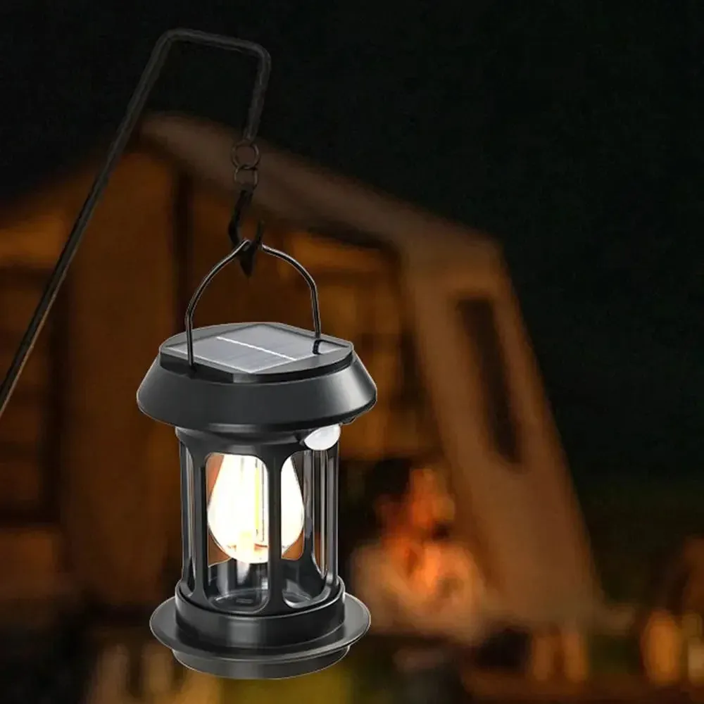 Solar Rechargeable Portable Camping Lantern Light