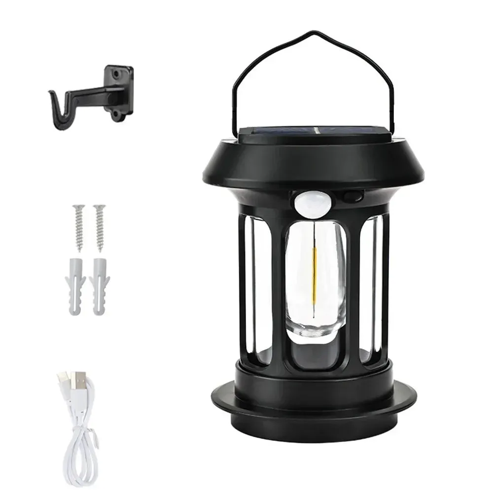 Solar Rechargeable Portable Camping Lantern Light