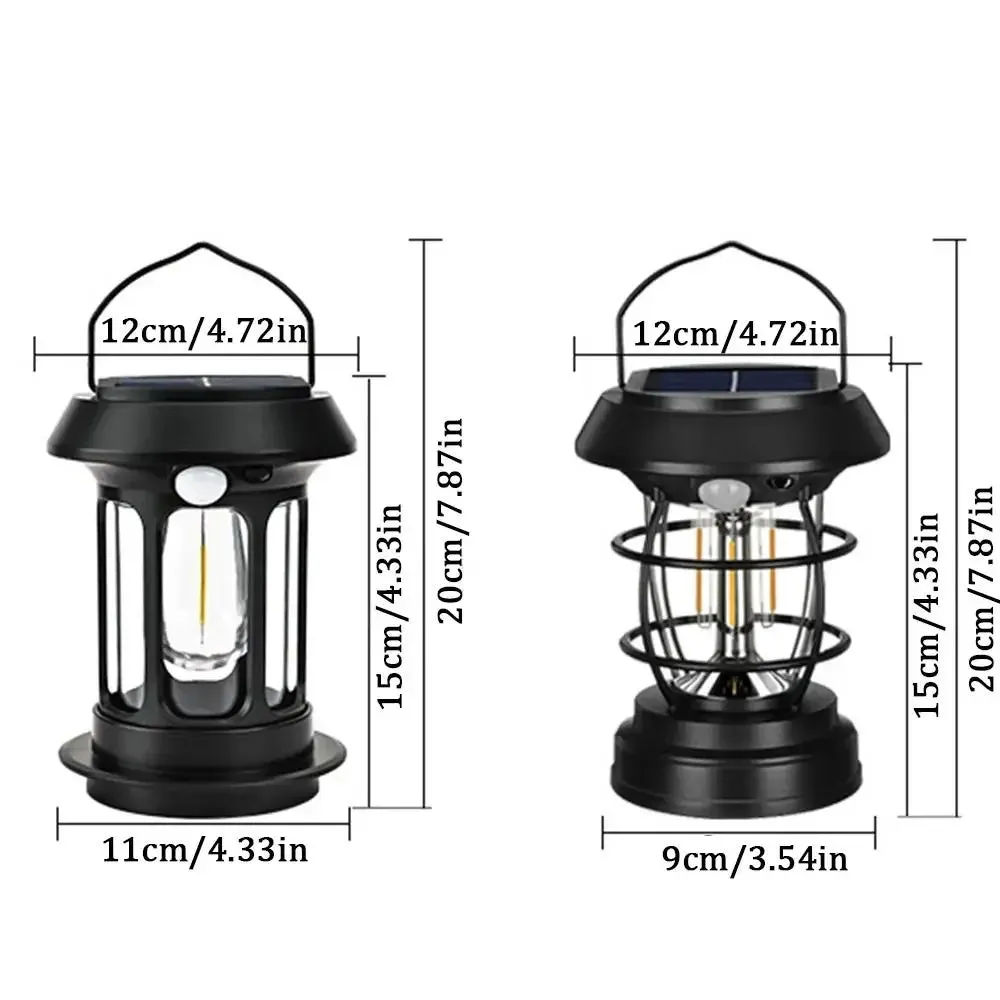 Solar Rechargeable Portable Camping Lantern Light