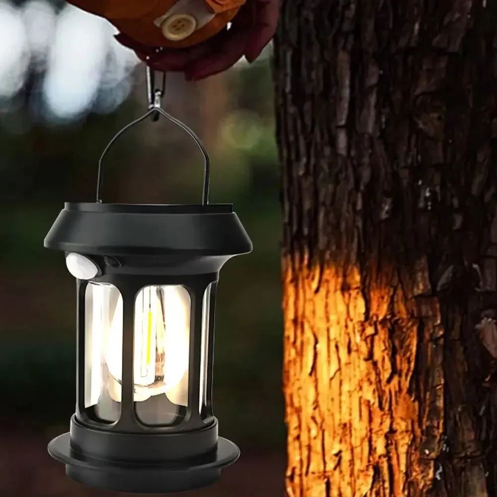 Solar Rechargeable Portable Camping Lantern Light