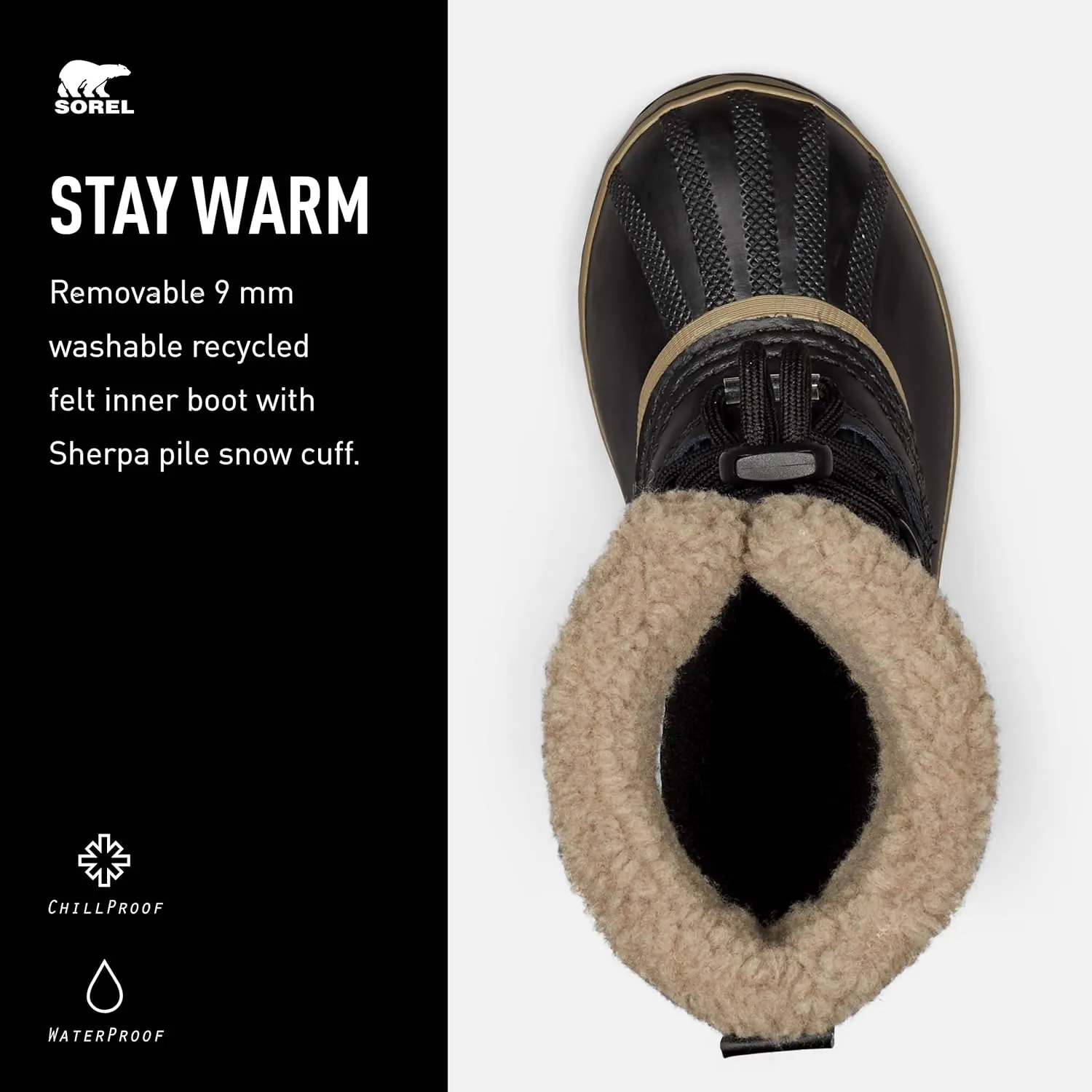 SOREL - Youth Yoot Pac TP Winter Snow Boot for Kids