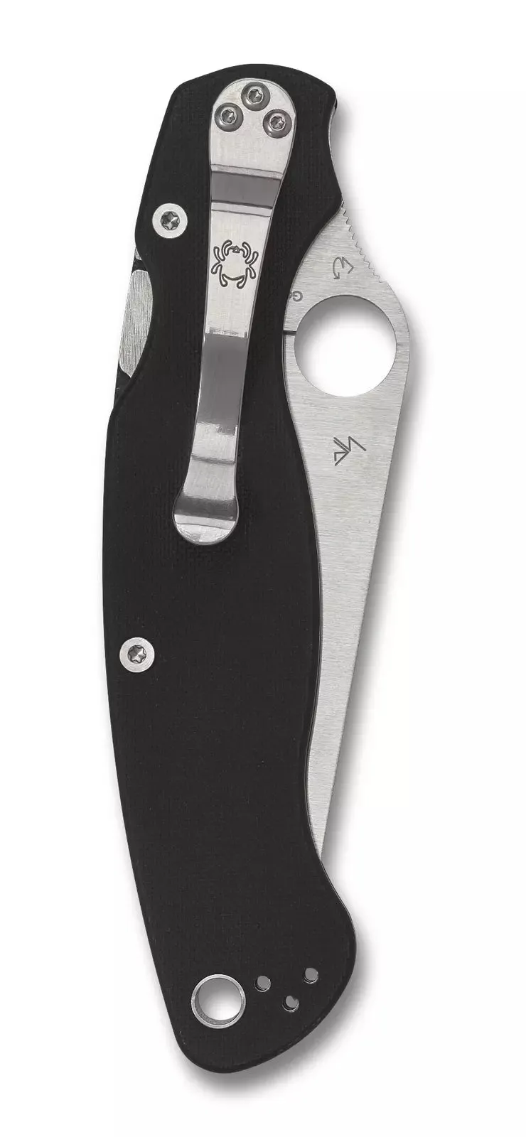 Spyderco Military2 CombinationEdge 4" Folding Pocket Knife (C36GPS2)