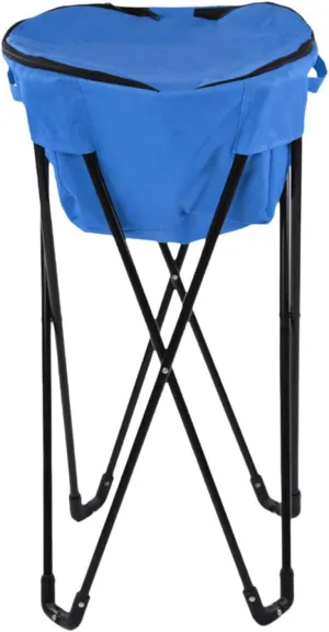 Standing Ice Cooler with Stand BBQ Oxford Cloth Heavy Duty Lightweight Camping Thermal Standing Cooler with Travel Bag