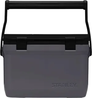 Stanley Adventure Outdoor Cooler 16 qt | Heavy Duty Outdoor Camping Cooler with Easy Carry Top Handle | 36 Hour Cooling Ice Chest for 21 Cans| BPA-Free | Charcoal