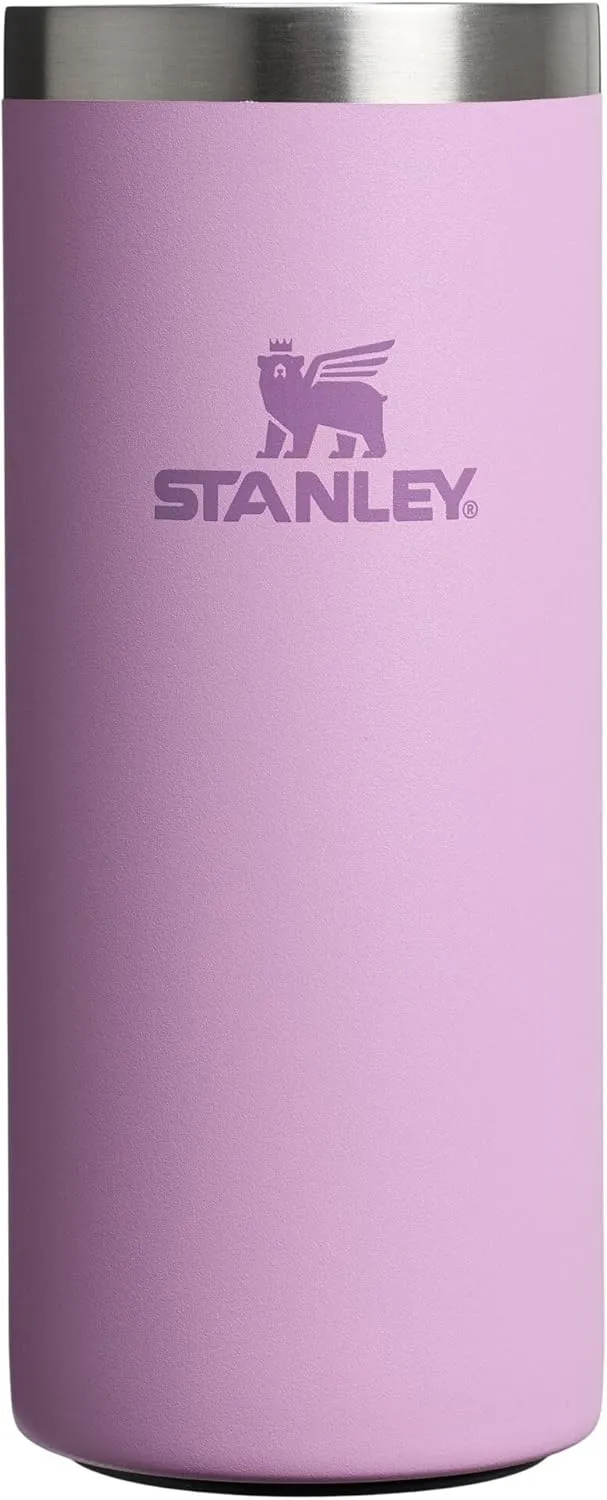 Stanley Everyday Can Cooler Cup 10 oz Slim | Beer, Seltzers, Soda, and Energy Drinks | Doubles as Tumbler | Insulated Stainless Steel Drink Holder | BPA-Free | Lilac