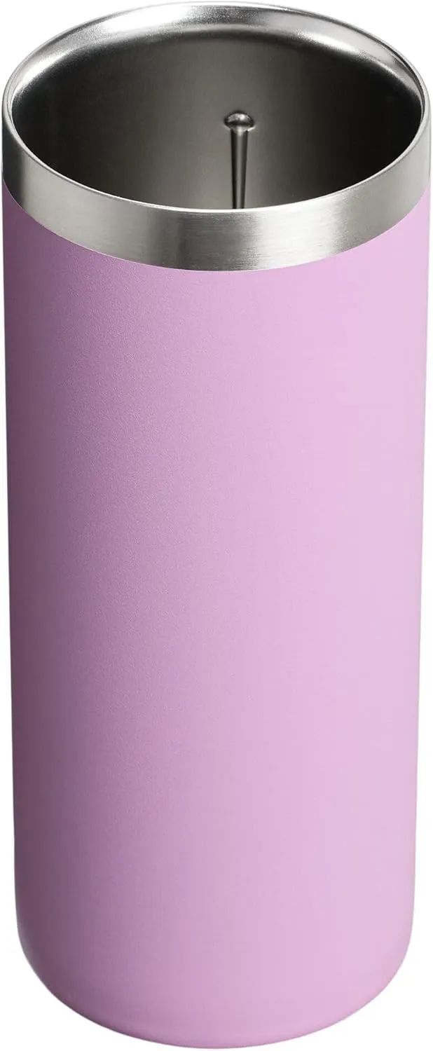 Stanley Everyday Can Cooler Cup 10 oz Slim | Beer, Seltzers, Soda, and Energy Drinks | Doubles as Tumbler | Insulated Stainless Steel Drink Holder | BPA-Free | Lilac