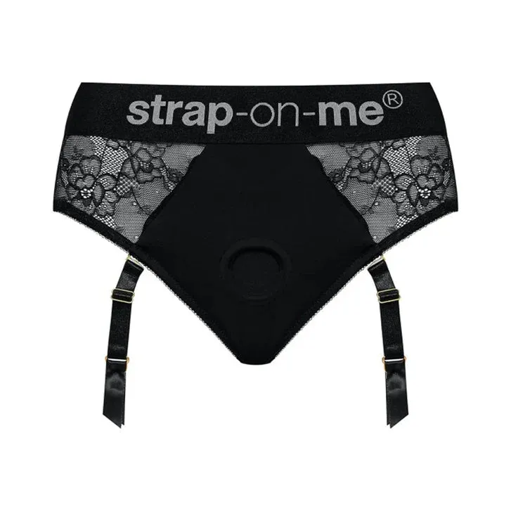 Strap-On-Me Diva Black Lace Harness