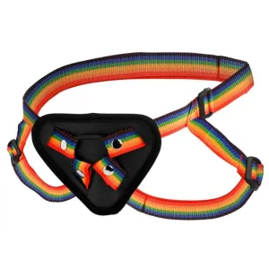 Strap U Ride the Rainbow Adjustable Strap On Harness