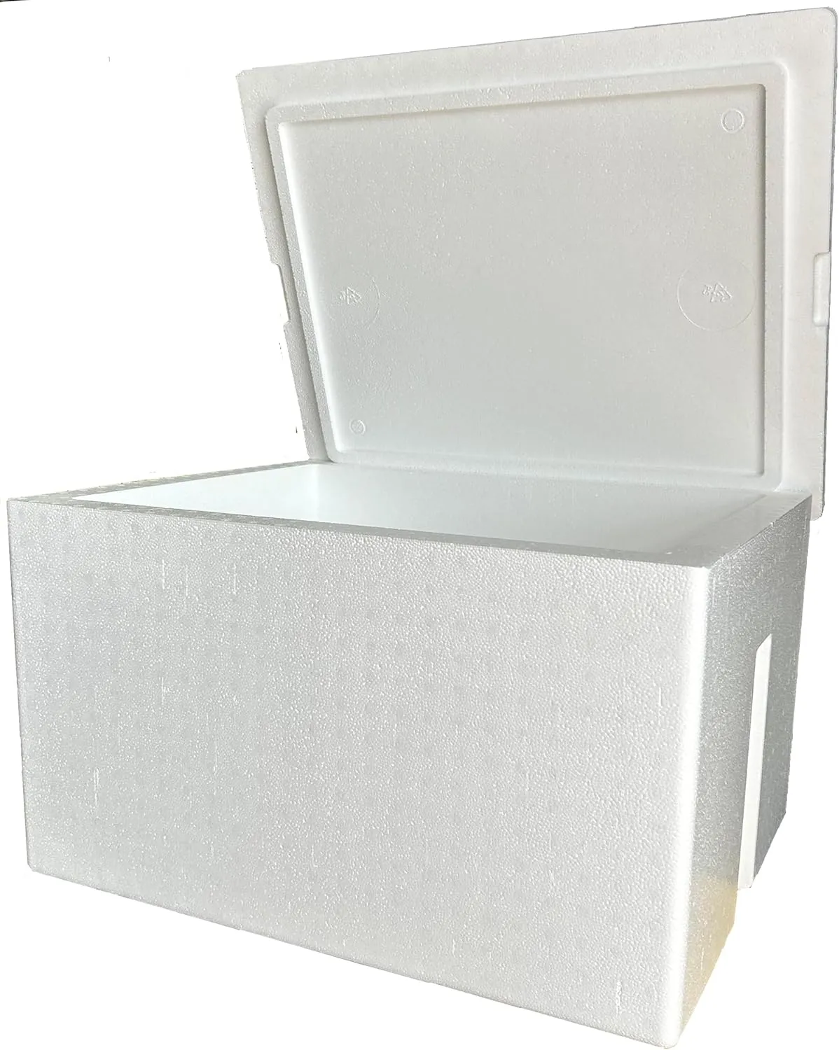 Styrofoam Ice Chest, Insulated Cooler, 68 qt