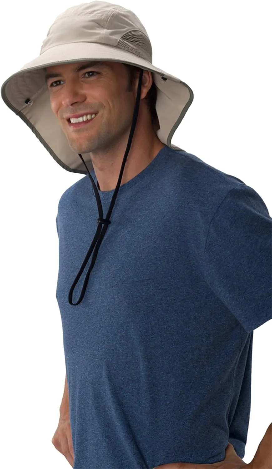 Sun Protection Zone Unisex Lightweight Adjustable Outdoor Floppy Sun Hat (100 SPF, UPF 50 )