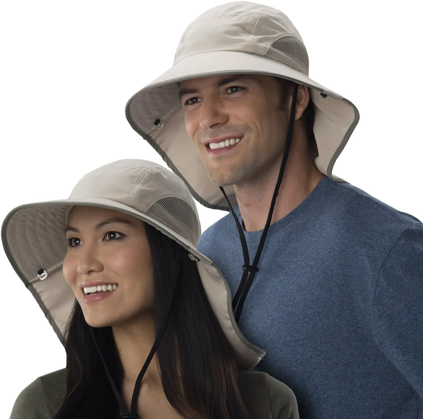 Sun Protection Zone Unisex Lightweight Adjustable Outdoor Floppy Sun Hat (100 SPF, UPF 50 )