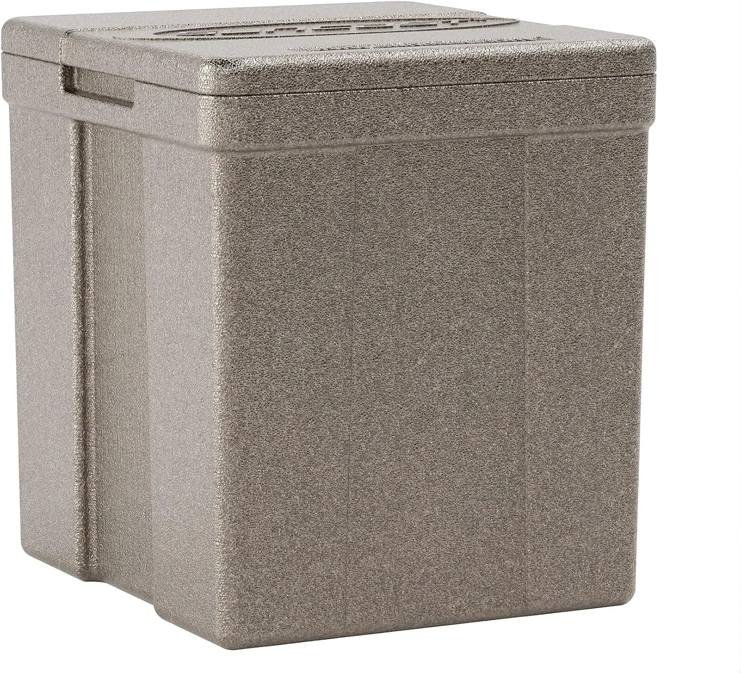 Suncast Insulated Foam Cooler Insert for Outdoor Entertainment Bar, 7.94-Gal. Insulated Bar Cooler with Lid, Dark Shadow Metallic, Made in The USA