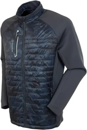 Sunice Performance Apparel - Hamilton Men’s Windproof Full Zip Ultra-Lightweight Water Repellent Thermal Jacket (Black/Magnesium, Extra Large)