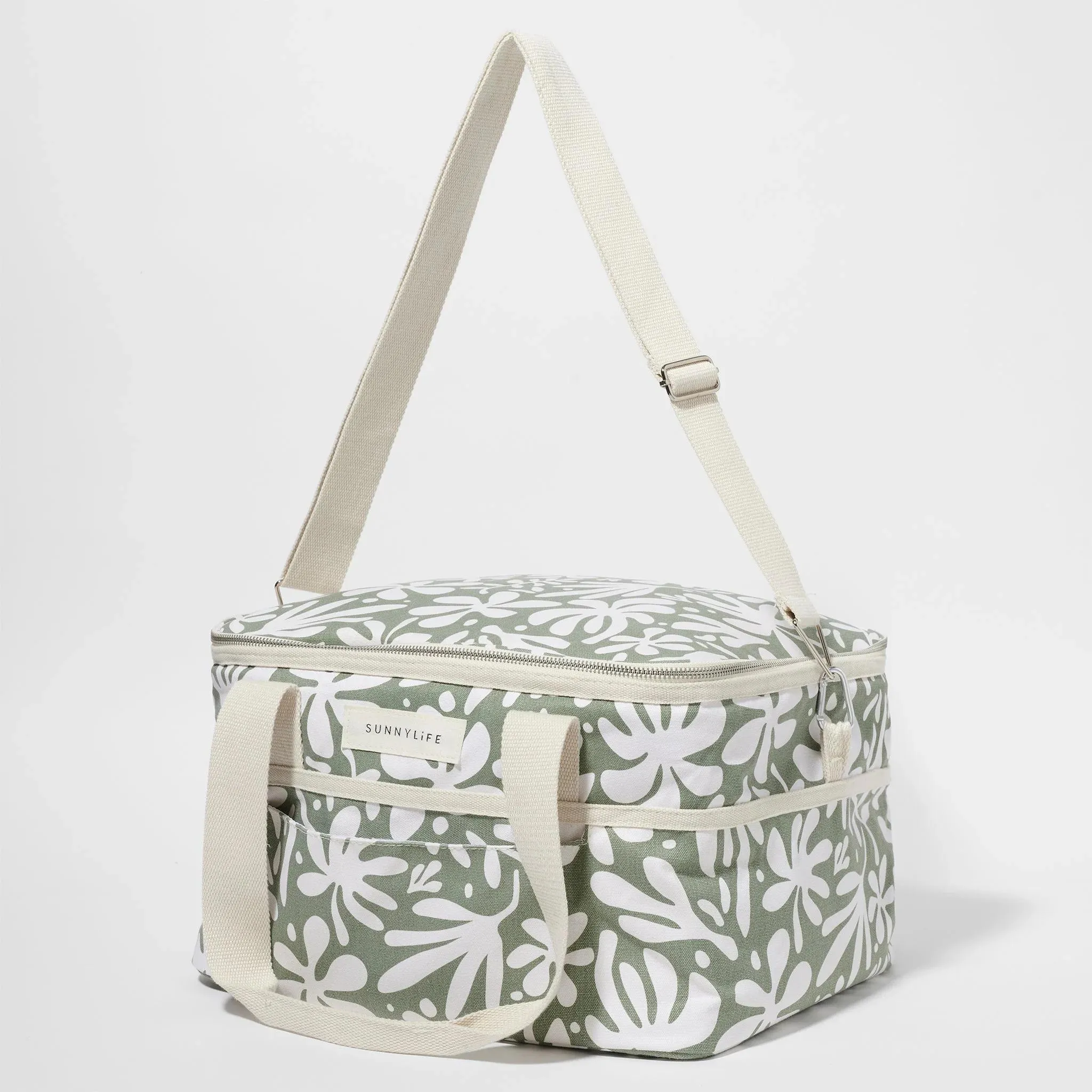 Sunnylife | Canvas Cooler Bag | The Vacay Olive