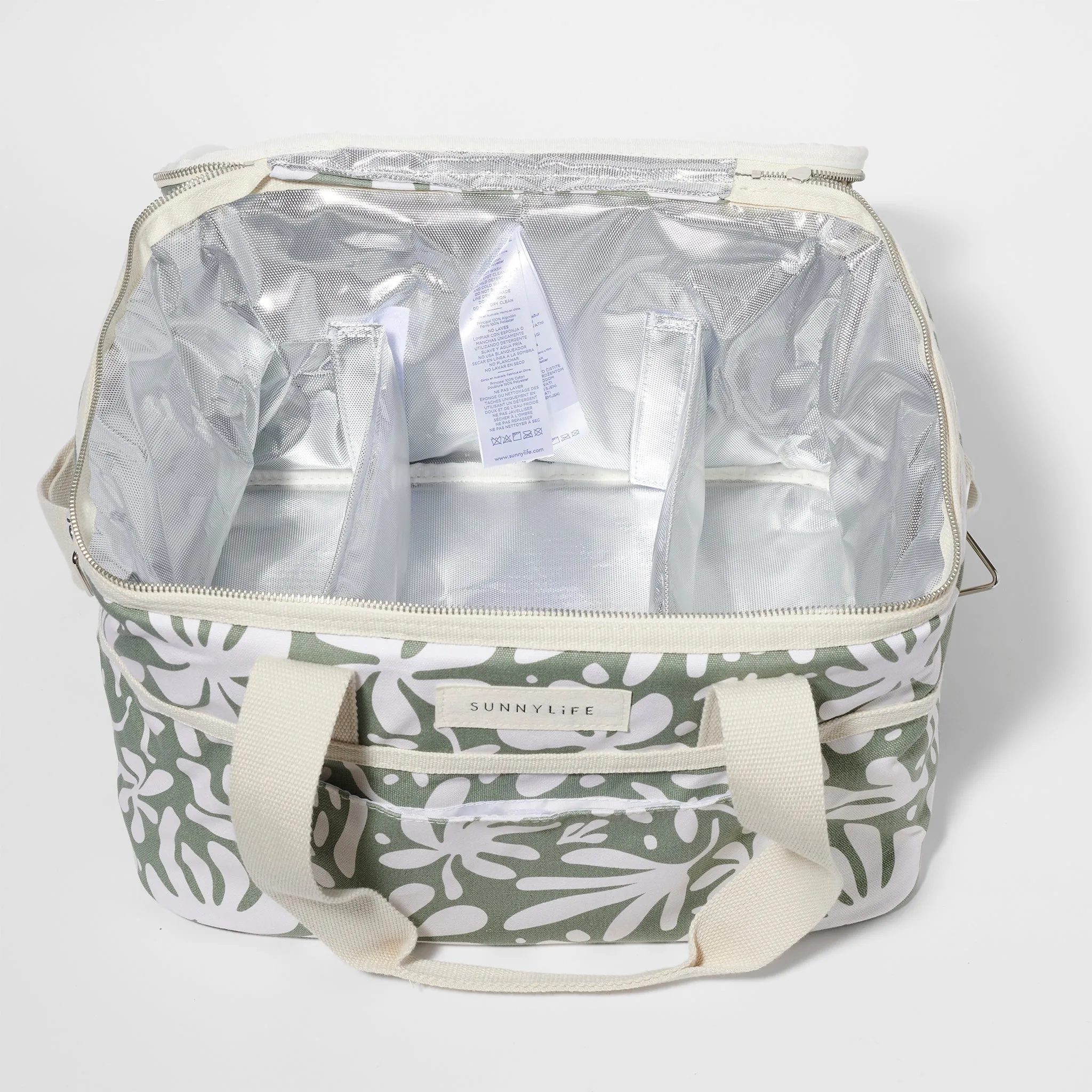Sunnylife | Canvas Cooler Bag | The Vacay Olive