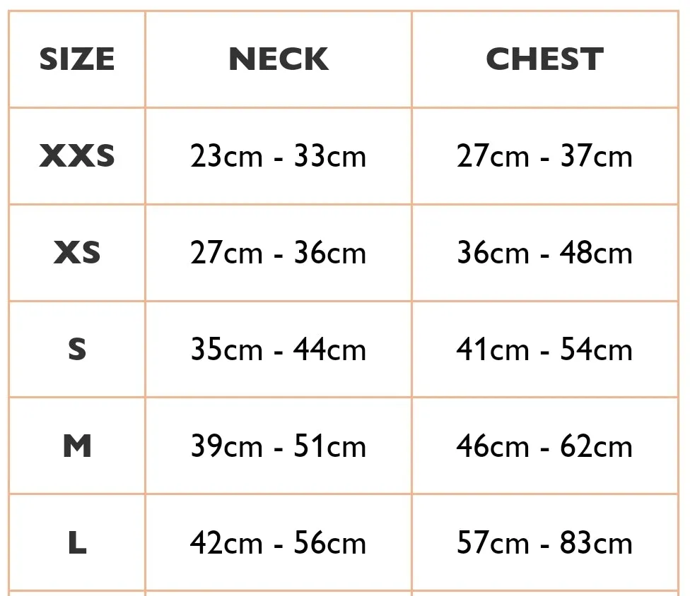 Sweet Australiana adjustable dog harness