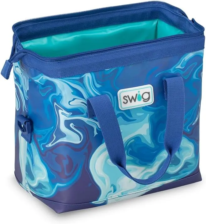 Swig Life Packi 12 Cooler Bag, Heavy-Duty, Lightweight, Insulated Cooler or Large Lunch Bag with Handle, External Pocket, & Shoulder Strap